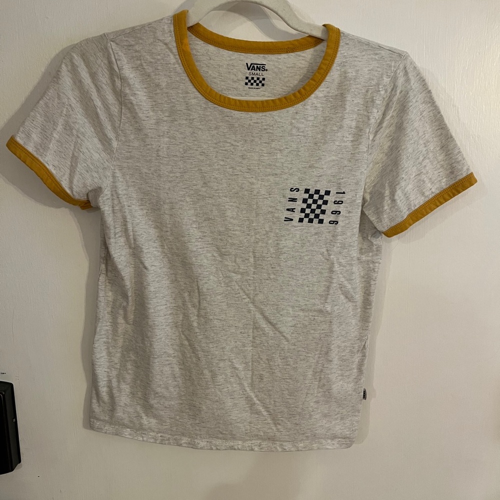 Gray Vans Tee